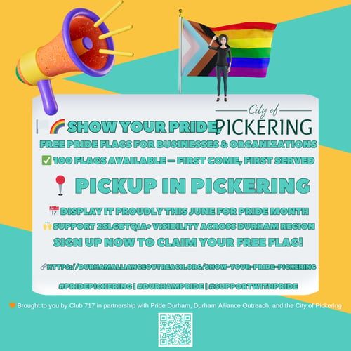Show your pride, Pickering!