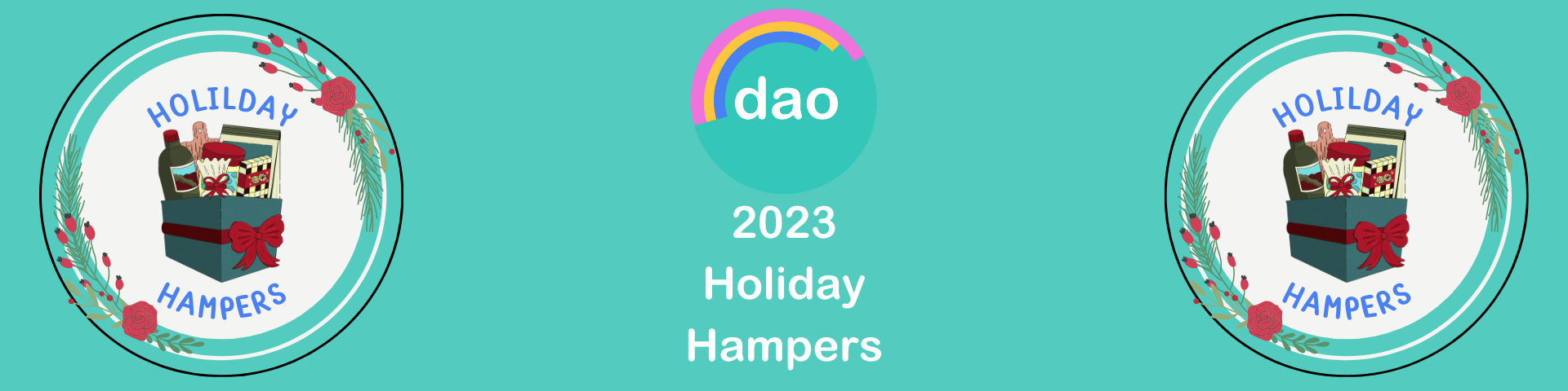 2023 Holiday Hampers Banner